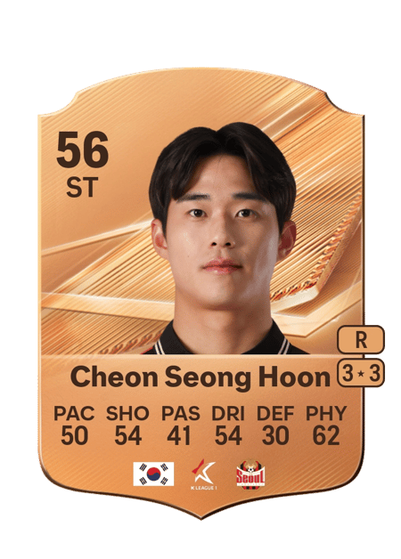 Carte de Cheon Seong Hoon