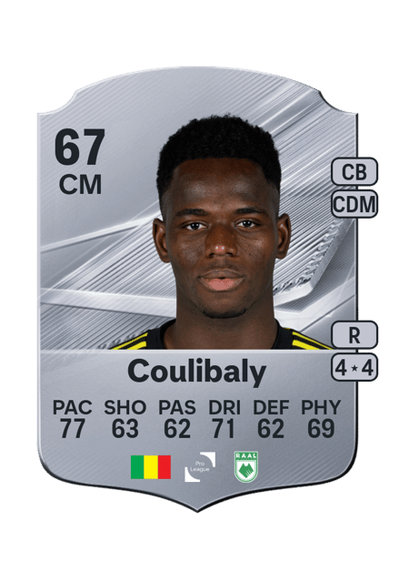 Carte de Ismaila Coulibaly