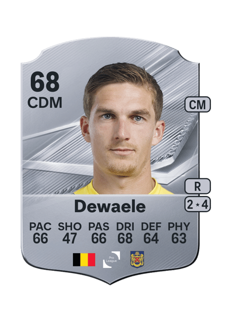 Carte de Sieben Dewaele