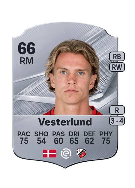 Carte de Niklas Vesterlund