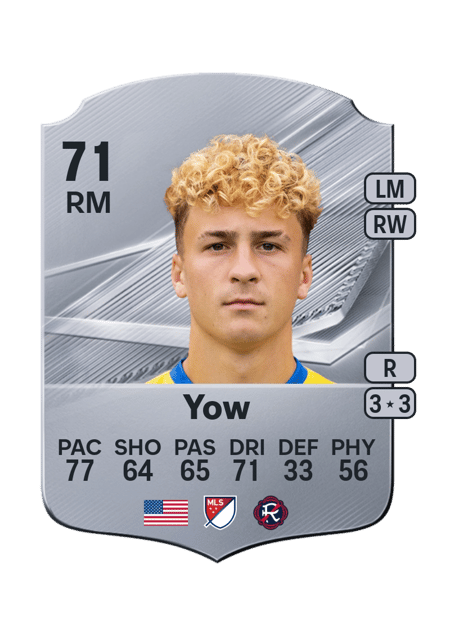 Carte de Griffin Yow