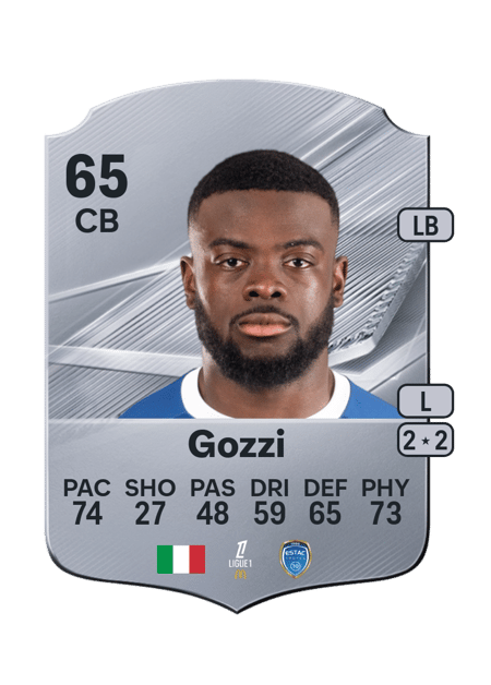 Carte de Paolo Gozzi
