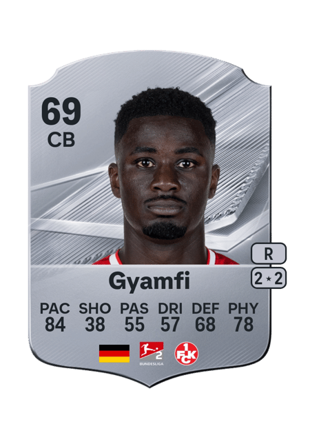 Carte de Maxwell Gyamfi