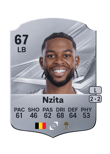 Carte de Mardochée Nzita