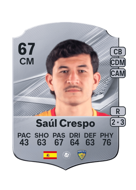 Carte de Saúl Crespo