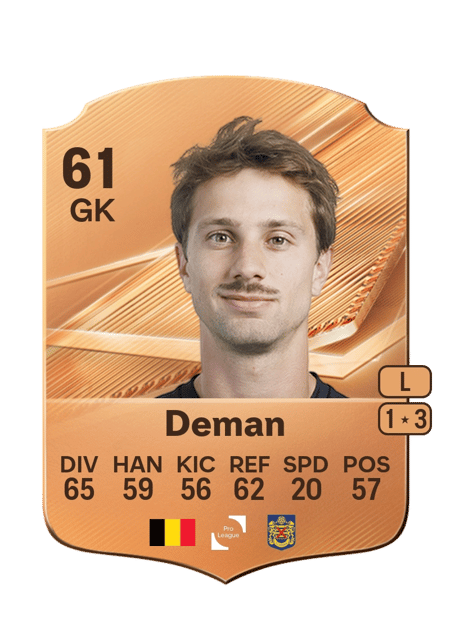 Carte de Maxim Deman