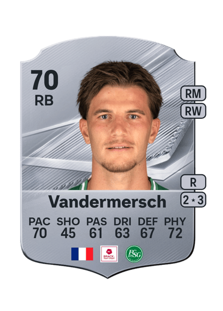 Carte de Hugo Vandermersch