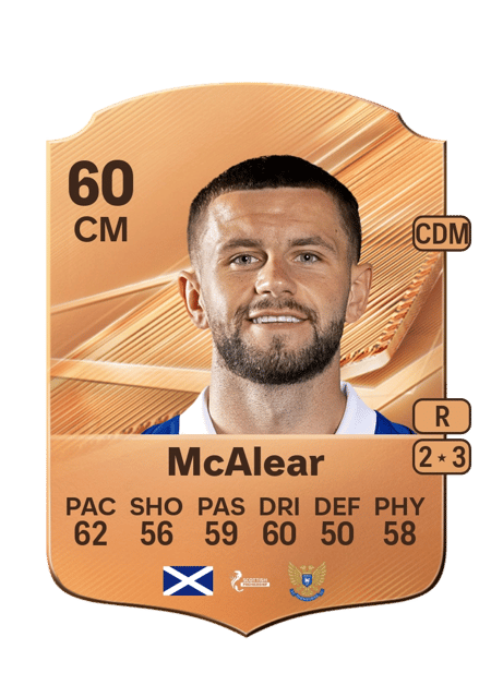 Carte de Reece McAlear
