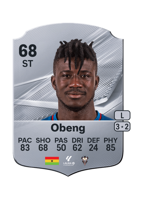 Carte de Samuel Obeng