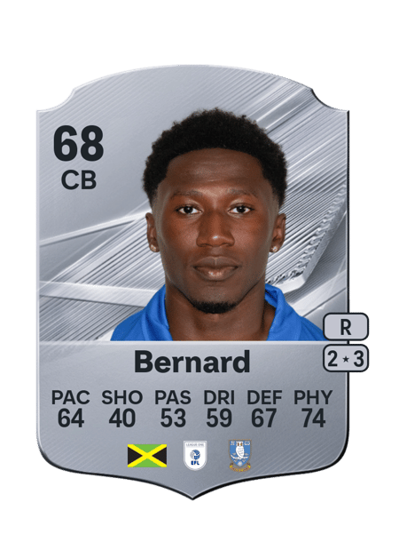 Carte de Di'Shon Bernard
