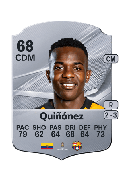 Carte de Jhonny Quiñónez
