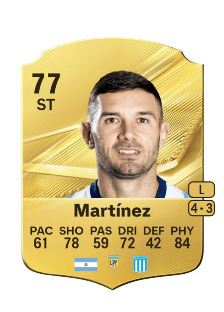 Carte de Adrián Martínez