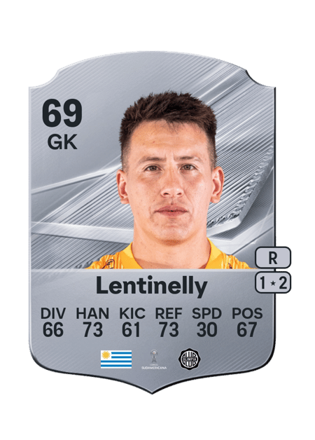 Carte de Sebastián Lentinelly