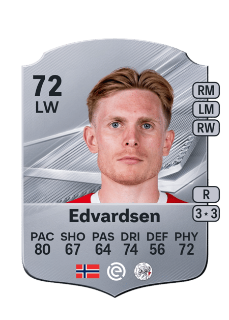 Carte de Oliver Edvardsen