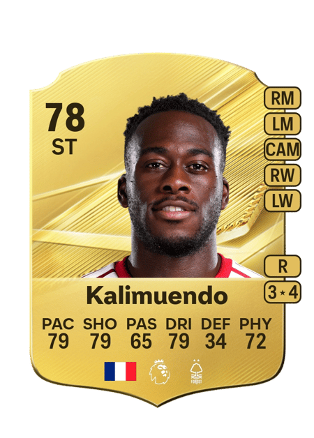 Carte de Arnaud Kalimuendo