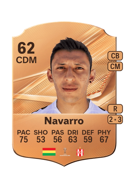 Carte de Diego Navarro