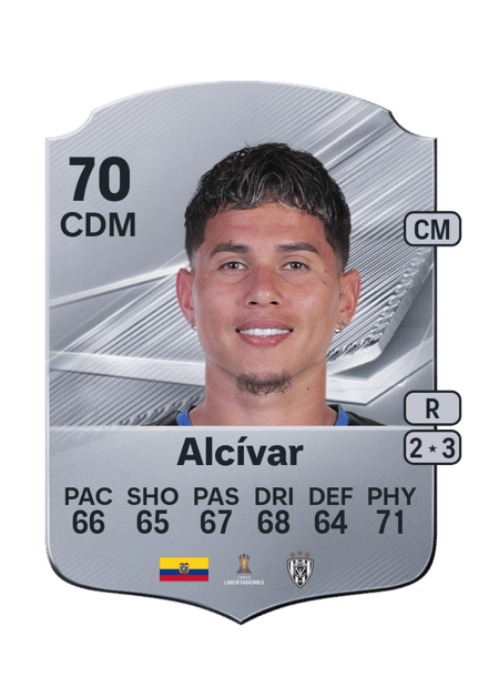Carte de Jordy Alcívar