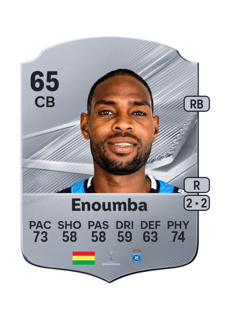Carte de Marc Enoumba