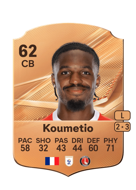 Carte de Billy Koumetio