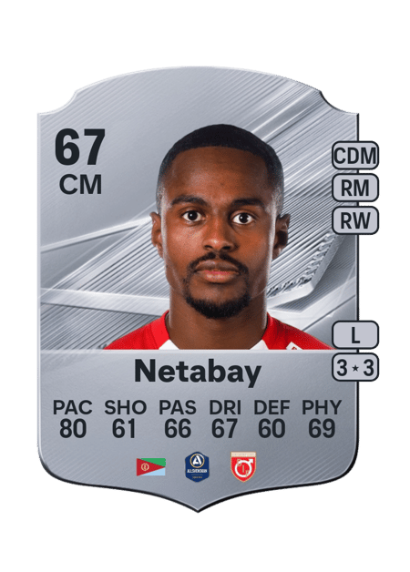 Carte de Nahom Girmai Netabay