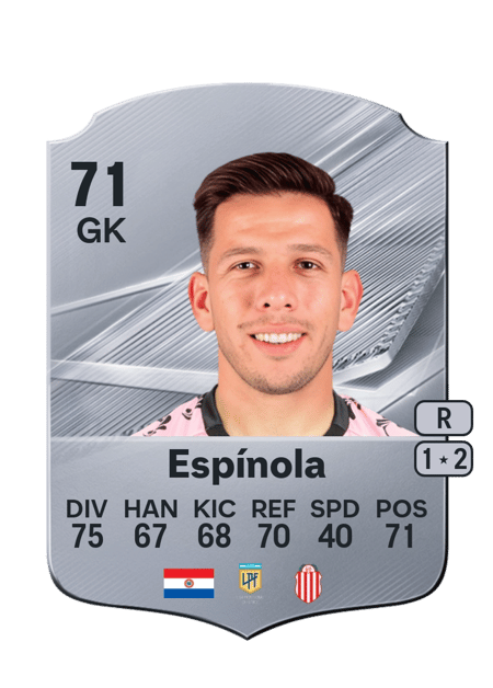 Carte de Juan Espínola