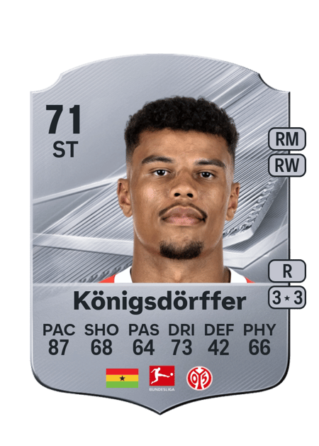 Carte de Ransford-Yeboah Königsdörffer