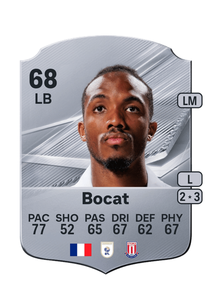 Carte de Éric Bocat