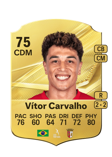 Carte de Vítor Carvalho