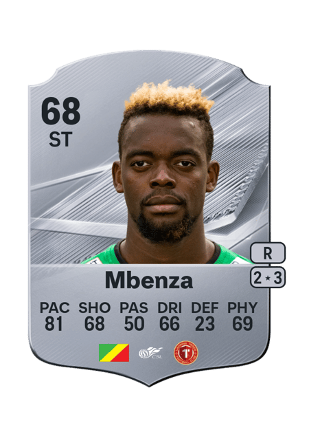 Carte de Guy Mbenza