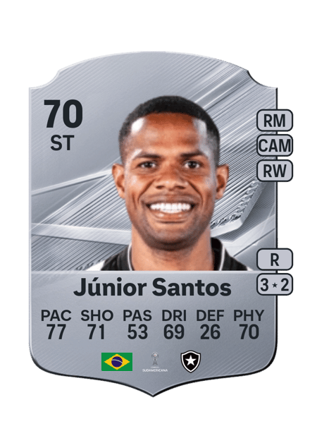 Carte de Júnior Santos