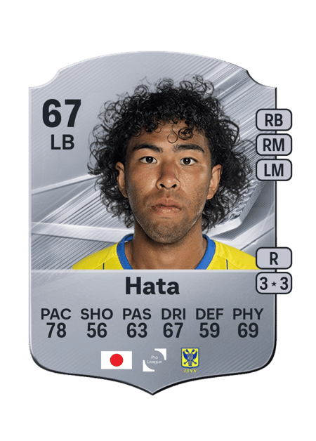Carte de Taiga Hata