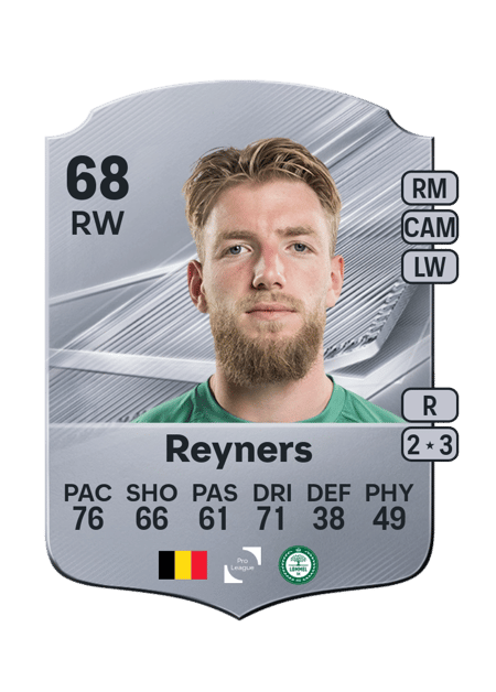 Carte de Tom Reyners