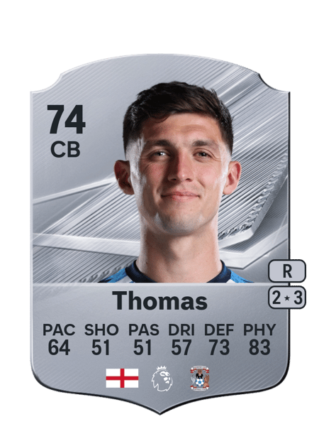 Carte de Bobby Thomas