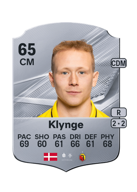 Carte de Anders Klynge