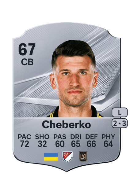 Carte de Yevgen Cheberko