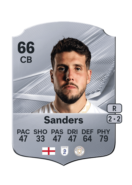 Carte de Jack Sanders