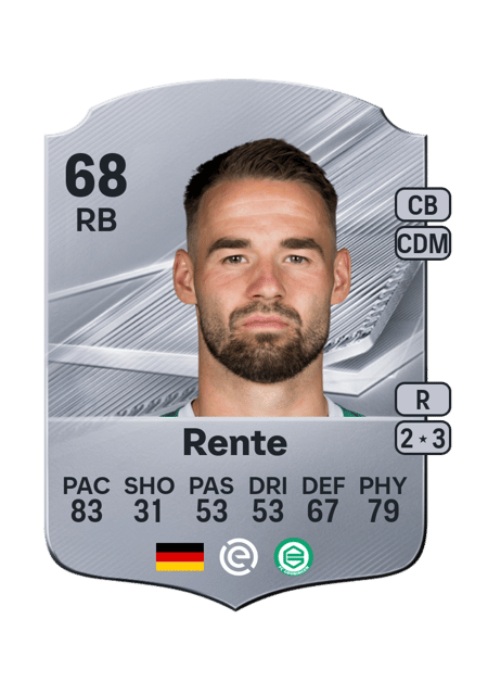 Carte de Marco Rente