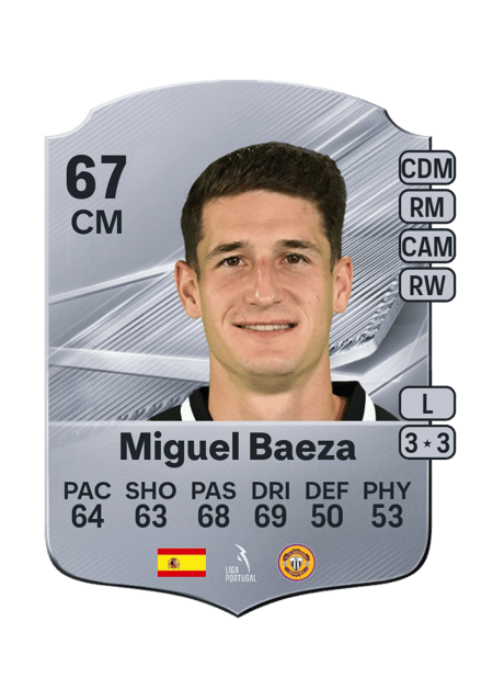 Carte de Miguel Baeza