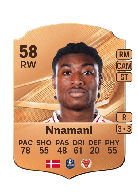 Carte de Emeka Nnamani