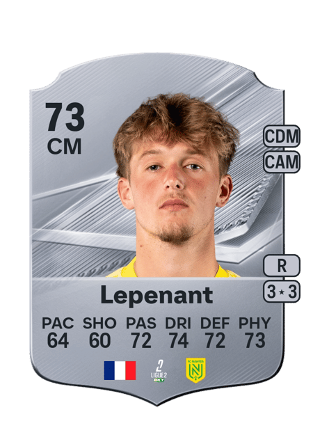 Carte de Johann Lepenant