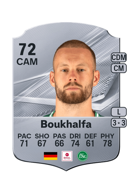 Carte de Carlo Boukhalfa
