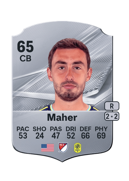 Carte de Jack Maher