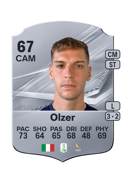 Carte de Giacomo Olzer