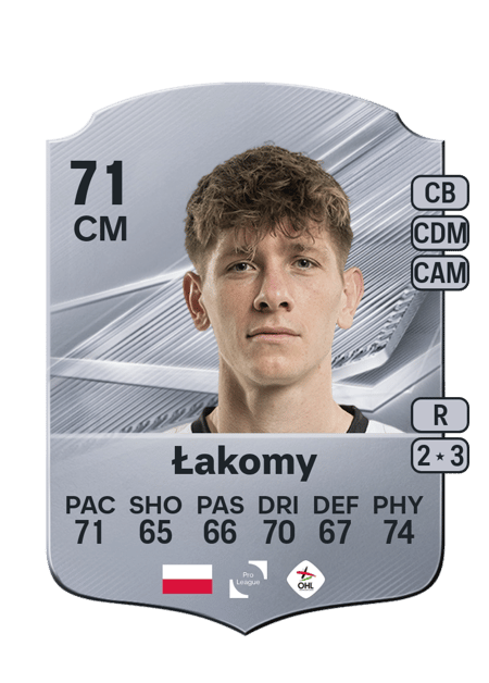 Carte de Łukasz Łakomy