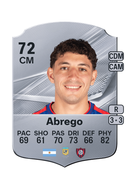 Carte de Gonzalo Abrego