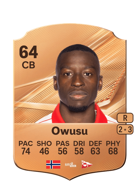 Carte de Solomon Owusu