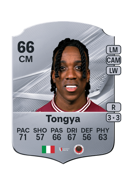 Carte de Franco Tongya