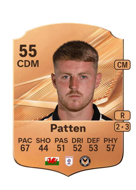 Carte de Keenan Patten