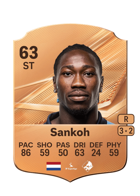 Carte de Mohamed Sankoh
