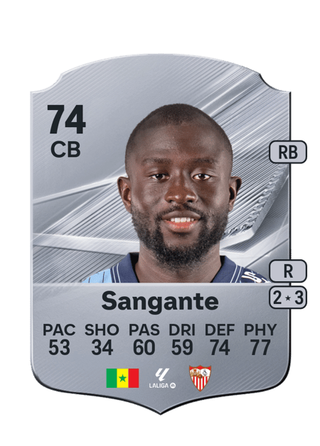 Carte de Arouna Sangante